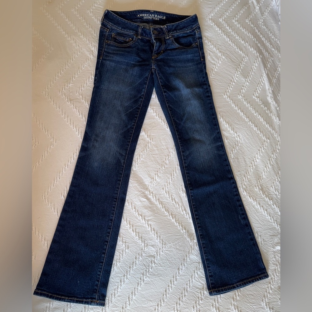 American Eagle Outfitters Kick Boot Stretch Jeans